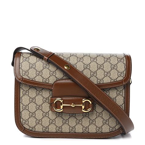 gucci supreme monogram tote|gucci monogram shoulder bag.